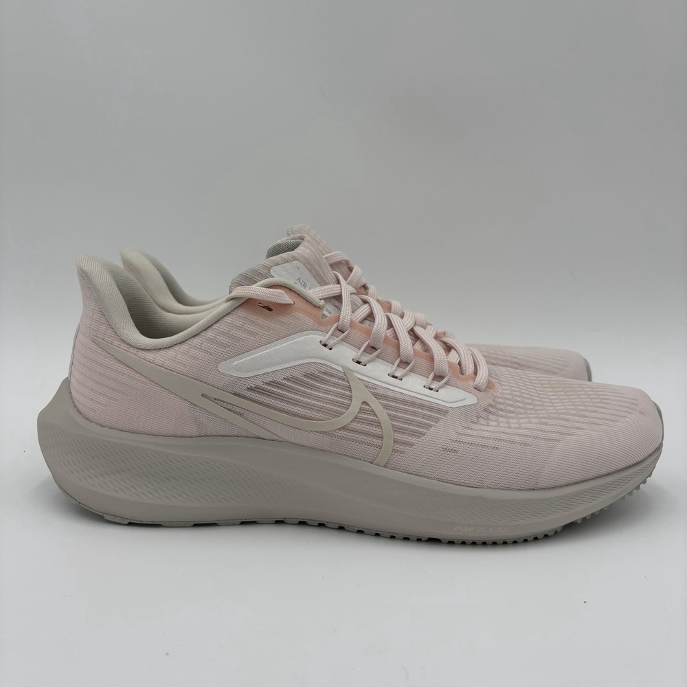 Nike Womens Air Zoom Pegasus 39 Pink Running Shoes Sneakers Size 10 Athletic